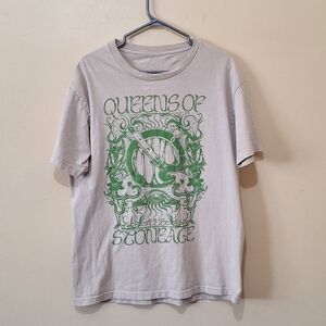 Queens Of The Stone Age Tan Tshirt